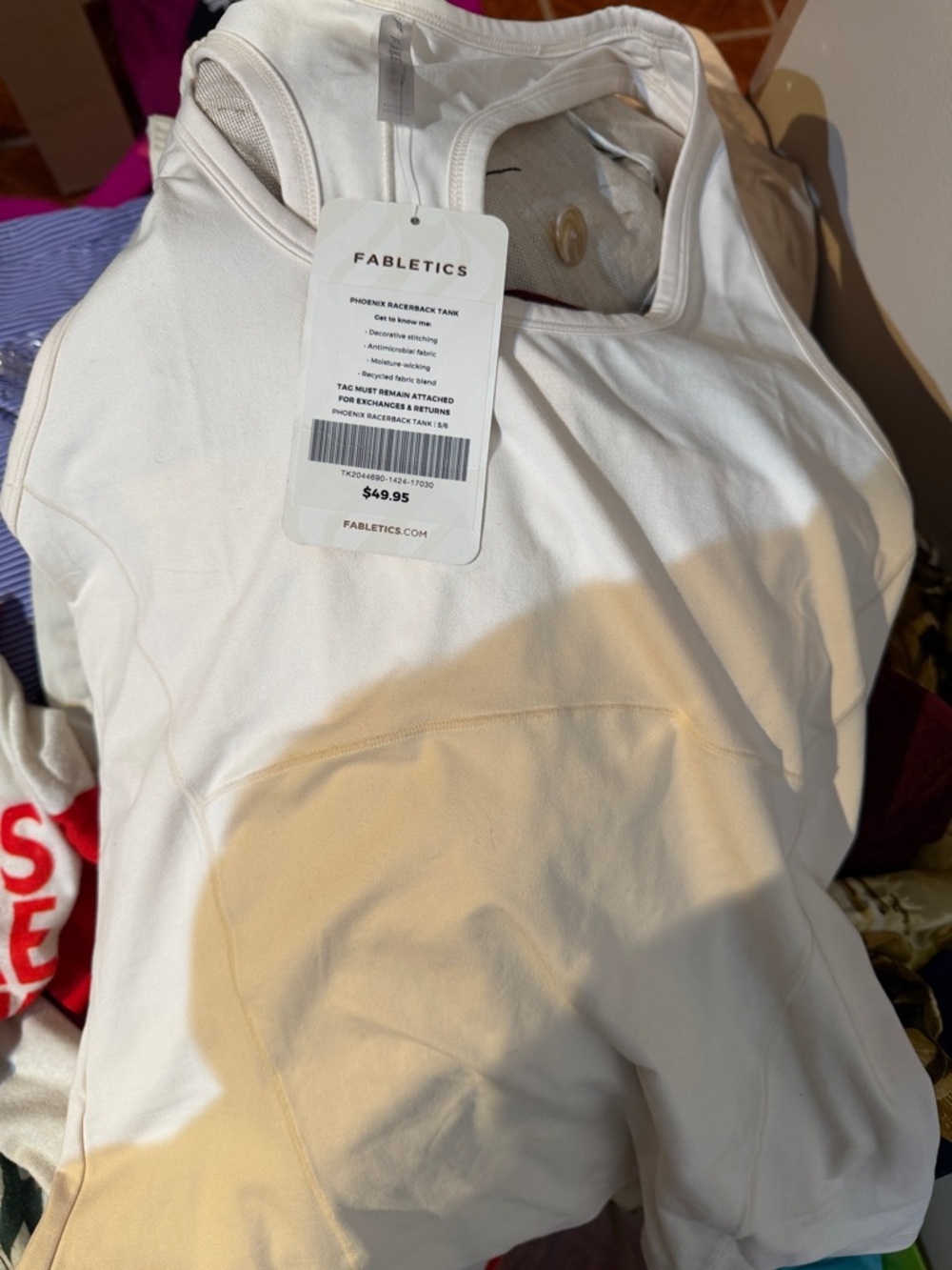 Fabletics phoenix tank size s nwt - Picture 3 of 3